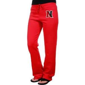  Northeastern Huskies Ladies Logo Applique Sweatpants   Red 