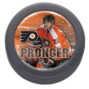  Philadelphia Flyers Chris Pronger Collectors Hockey Puck 