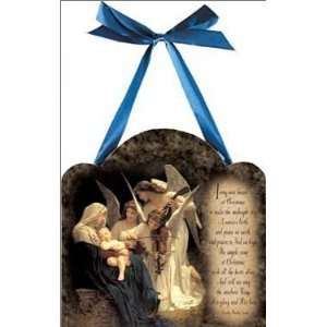  A Saviors Birth Christmas Plaque