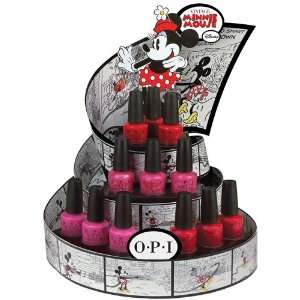  Nail Polish 2012 Vintage Minnie Mouse Collection with Display Brand 