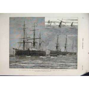  1875 Collision Irish Channel Transhipping Vanguard Crew 