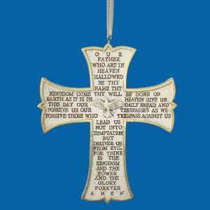 com Club Pack of 12 Inscribed Lords Prayer Religious Cross Christmas 