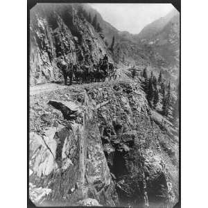    Thomas F Walsh,gold mines,Stage coach,Ouray,CO,1901