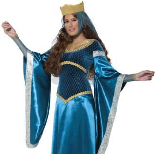 Maid Marion Medieval Queen Gown Adult Theatre Costume 5020570361511 
