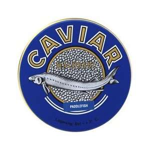American Paddlefish Caviar Malossol 16 oz.  Grocery 