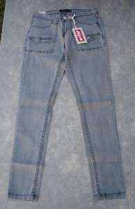 NWT $42 Womens Levis 524 Too Superlow Sz 3 Stretch Cargo Skinny Jeans 