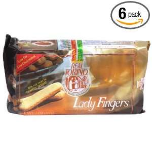 Real Torino Lady Finger Savoiard, 7 Ounce (Pack of 6)  