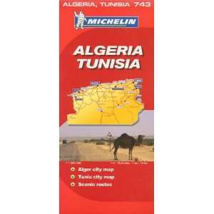  Michelin Map Africa Algeria Tunisia 743 (Michelin Maps 