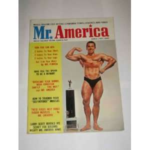  Mr. America Magazine March 1963 John Tristram Inc. Mr 