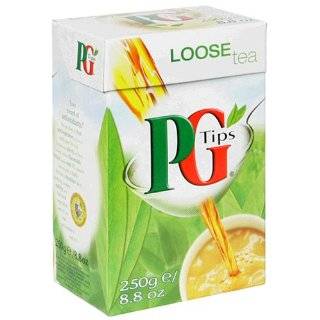 PG Tips Black Tea, Loose Tea, 8.8 Ounce Boxes (Pack of 6)  