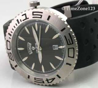 MENS CROTON SPORTY 10 ATM DAY DATE WATCH CA301122BSBK  