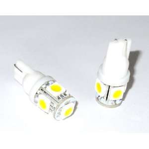  T10 5 SMD Warm White (Set of 2 in a Pack) High Power LED 