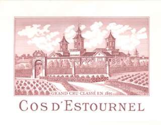   all chateau cos d estournel wine from st estephe bordeaux red blends