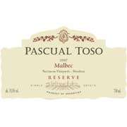 Pascual Toso Malbec Reserve 2007 