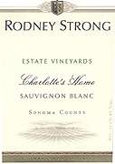 Rodney Strong Charlottes Home Sauvignon Blanc 2009 