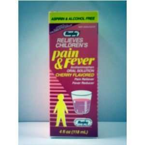  Childrens Pain & Fever Oral Solution Acetaminophen Cherry 