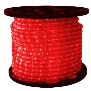 Red   LED Rope Light   1/2 in. Dia.   2 Wire   12 Volt   150 ft. Spool 