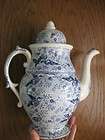 flow blue teapot  