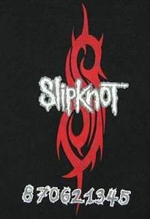 vintage SLIPKNOT TORTURE CHAIR 1999 Concert t shirt L rock metal 