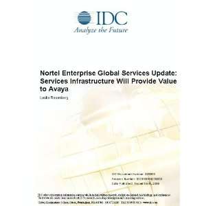 Nortel Enterprise Global Services Update Services Infrastructure Will 