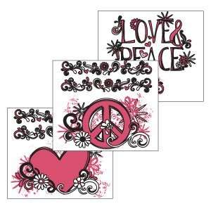 Scentsy Peace Sign Black Scentsy DIY Theme Pack 