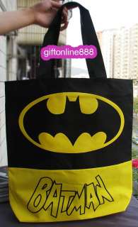 BATMAN canvas Hand Bag shopping shoulder bag