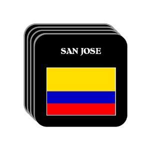  Colombia   SAN JOSE Set of 4 Mini Mousepad Coasters 