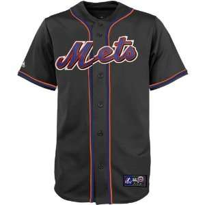   New York Mets Charcoal Fashion Replica Jersey