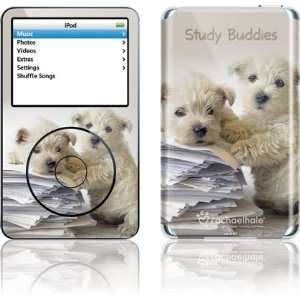  Study Buddies Westie Puppies skin for iPod 5G (30GB)  
