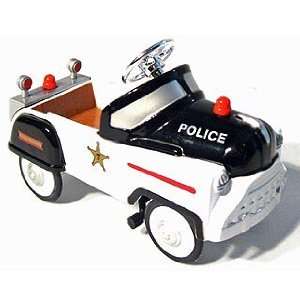  Pedal Power 110 Police Die Cast Pedal Car Model Toys 
