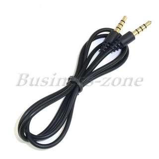 Gold 3.5mm Male Mini AV Extension Stereo Aux Audio Cable For iPhone 