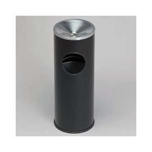  Gallon Steel Ash/Trash Container with Funnel Top and 