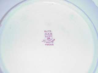   elite limoges france decoration mark this plate measures 6 in diameter