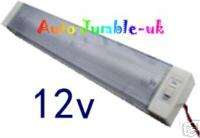 12v Flo tube strip light lamp fluorescent Caravan T4 T5  