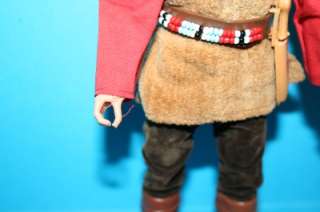 Vintage Lone Ranger Figure doll Gabriel RED SLEEVES   