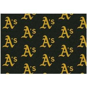  Oakland Athletics 78x109 Repeat Rug