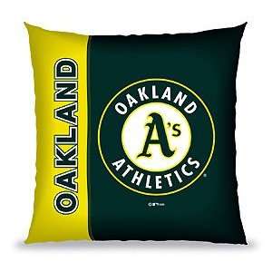 MLB Athletics Floor Vertical Stitch Pillow   Delivery 2 3 weeks 