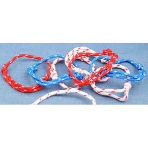  Patriotic Rope Bracelets (72/PKG) Toys & Games