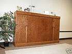 Murphy Wall Bed Horizontal Oak Wood Many Finishes   Side Bed   All 