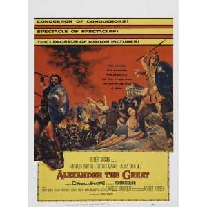 Alexander the Great Movie Poster (27 x 40 Inches   69cm x 102cm) (1956 