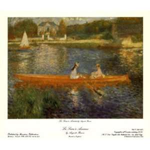  Seine at Asnieres by Pierre Auguste Renoir 9x7