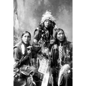  Native American Society Portrait 24X36 Giclee Paper 