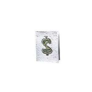  Min Qty 100 Seed Infused Greeting Cards, Money Sign Window 