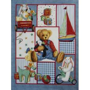  Blue Jean Teddy Picture Bp 38 Arts, Crafts & Sewing