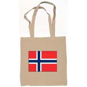  Norway Norwegian Islands Flag Tote Bag Natural Everything 