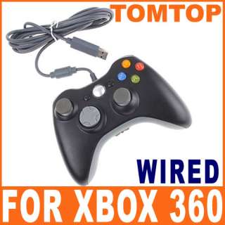 Black OEM USB Wired Controller for Microsoft Xbox 360  