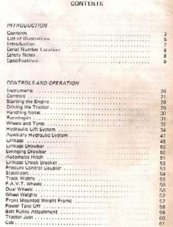 MASSEY FERGUSON 135 TRACTOR OPERATORS MANUAL PART LIST  