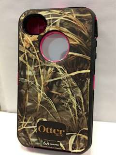 OTTERBOX DEFENDER CAMO CASE APPLE IPHONE 4 4 G 4S 4 S  MAX 4HD PINK 