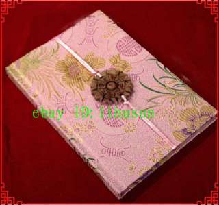 10pcs HANDMADE CHINESE jade &SILK PAPER Notebook diary  