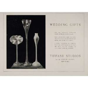  1902 Ad T&Co Favrile Glass Wedding Gifts New York City 